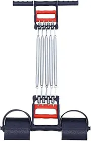 Springs Elastic Pull Ropes,Pedal Resistance Band,Pedal Spring Puller,3 in 1 Exerciser,Pectoral Trainers,Abdominal Exerciser,Slimming Training Bodybuilding,for Home,Gym