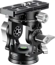 Leofoto VH-30R Monopod Head Two-Way Panoramic Tele Lens Head W Handle Arca/Rrs C