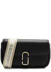Marc Jacobs The J Marc Mini Leather Shoulder bag - Black One Size