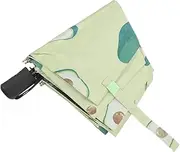 [OATIPHO] Sun Umbrella Outdoor Umbrella Uv Portable Beach Folding Parasol Shade Rain Rainproof Outdoor Women Protection Large Foldable Automatic Automatic Parasol Impact Cloth Green