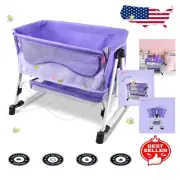 Enchanting Doll Bed and Swing Combo for 18" Baby Dolls - Gift-Ready Design