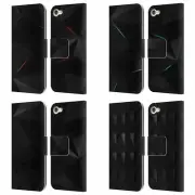 OFFICIAL ALYN SPILLER TECTONIC LEATHER BOOK WALLET CASE FOR APPLE iPOD TOUCH MP3