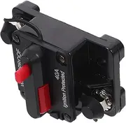 ULTECHNOVO 12V~36 Reset Circuit Breaker Fuse for RV Truck Marine and Trailer Waterproof Power Circuit Breaker 40A for Manual Restoration