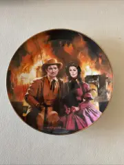 Gone With The Wind Golden Anniversary Series "The Burning Of Atlanta" Plate