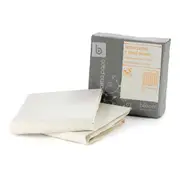 2pc Bloombaby 120x60cm Baby/Infant Alma Papa Fitted Cotton Sheet Natural Wheat