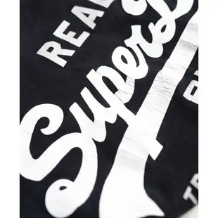 跩狗嚴選 極度乾燥 Superdry Logo T-shirt 純棉 短袖 上衣 T恤 黑白 黑色