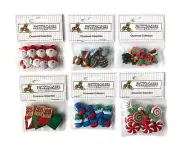 Buttons Galore 50+ Assorted Christmas Theme Buttons for Sewing & Crafts