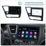 2Din 9" Android 8.1 Quad-Core Car GPS Wifi BT 1G+16G For Honda Civic 2014-2017 (for: Honda)