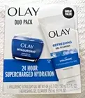 Olay Regenerist Hyaluronic + Refreshing Gel Cleanser Duo Pack (NEW)