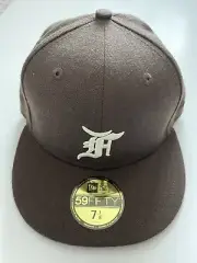 New Era 59FIFTY x FOG Fear Of God Essentials Fitted Hat Cap Size 7 1/8 New