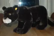 Steiff Taky Black Panther Standing 23 Inch 60 CM 1995 065064 Super Soft All IDS