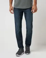 NWT Travis Mathew Legacy Featherweight Jeans 42W Indigo Denim 32 Inseam
