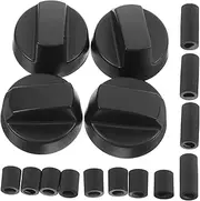 jojofuny Replace Your Old Gas Stove Knobs 4 Set Control Switches for Air Fryer Oven Cooktop Gas Stove Precision Cooking