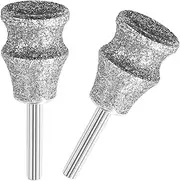 Diamond Dremel Nail Grinder Bits for Pets, 80 Grit Wheel for Large & Small Dogs, Animal Nail Care, Compatible With Dremel Sanding Drums, Home Grinder Tools