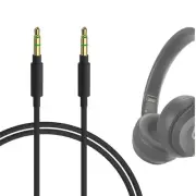 Geekria Audio Cable for Beats Studio Pro, Solo 4, Solo3, Solo2, Solo (4 ft)