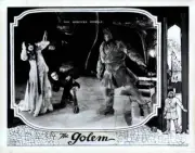 The Golem Lobby Card Ernst Deutsch Lyda Salmonova Paul 1920 Old Movie Photo