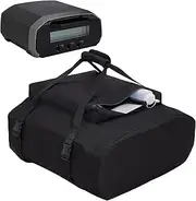 [NOELIFE] Carry Cover for Ooni Volt 12, Waterproof Electric Pizza Oven Cover with Top Pocket for Ooni Volt Accessories, with Padded Front Panel to Protect Class Door (Oven Not Included)