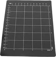 TEHAUX Cutting Pad Embossing Machine Die Pads Laundry Organizer Hobby Mat Cutting Board for Crafts Tool Tray Small Parts Tray Black Rubber ≕Iron