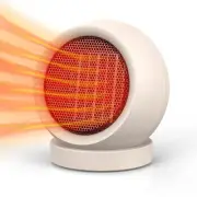 Space Heater,PTC Ceramic/Portable Electric Desktop Heater High Output Fan for...
