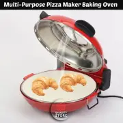 Electric Pizza Maker Cooker Heater 300 Degree Bake Baking Heated