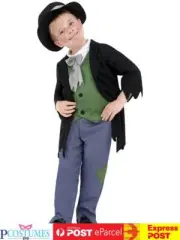 Dodgy Boys Victorian Poor Boy Peasant Urchin Fancy Dress Costume Book Week