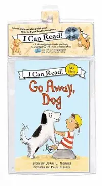 在飛比找博客來優惠-Go Away, Dog Book and CD(My Fi