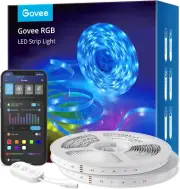 LED Strip Lights 100Ft, LED Lights for Bedroom, Wifi RGB LED Lights Work with Al