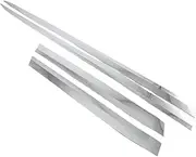 Compatible for Tesla Model Y 2021 2022 Car Styling Side Door Body Cover Trim Strip Side Door Molding Cover Trim(ABS Chrome)