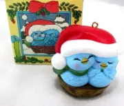New Avon Christmas Nestled Together Ornament
