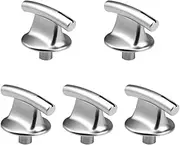 Perfk 5X Control Switch Knobs Oven Knob Lightweight Multipurpose Burner Knob Cooktop Knobs for Range Oven Gas Stoves Stovetop Oven