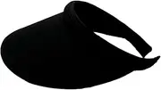 [CT COTIM COYIN] COTIM COYIN Women's Wide Brim Straw Sun Visor Hat, UPF 50+ Protection, Ponytail Hats Foldable Straw Beach Hat