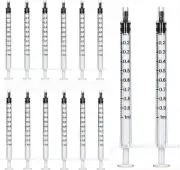 50 Pack 1Ml Syringe with Luer Slip Tip without Needle for Measuring, Pet Feeding
