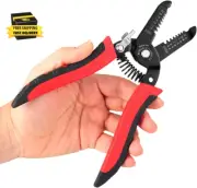 10-22 AWG Wire Stripper Cutter, Multifunctional Multi-Size Wire Stripping Tool,