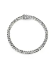 Nephora 14K 0.84 ct. tw. Diamond Cuban Link Bracelet