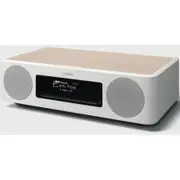 Yamaha Bluetooth Speaker With Clock/Alarm And Qi Charging - White