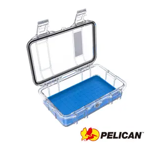 PELICAN 派力肯 M50 Micro Case 透明藍 微型防水氣密箱