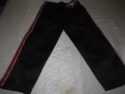 BOYS NIKE AIR JORDAN TRACK PANTS BLACK/RED SIZE 4 NWT MSRP $43