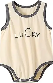 [Generic] Baby Vest Triangle Bag Fart Clothing Summer Ultra Thin Belly Underwear Baby Children One Sleeping Clothes Color Leotard (Grey, 3-6 Months)