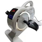 Motorized Electric Mini Exercise Bike Pedal Exerciser Leg Arm , white,Bluetooth