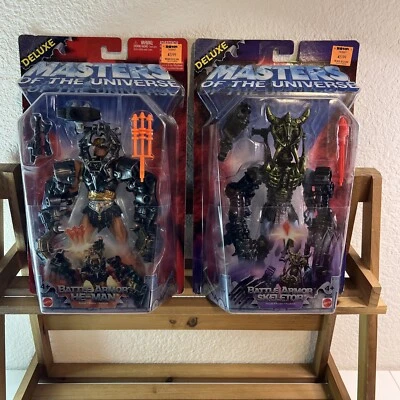 motu masters of the universe Figurines 2003 He-man Skeletor