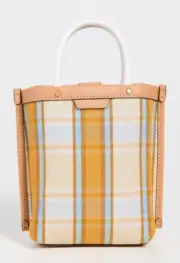 Tory Burch Perry Mini MESH Crossbody Tote ~NWT~ Ciel