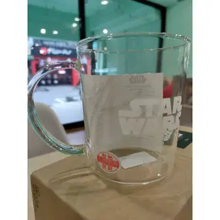 日本製  HARIO  Star Wars 星際大戰 R2D2 C3PO  耐熱玻璃馬克杯 玻璃馬克杯 玻璃杯