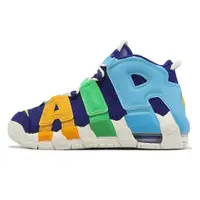 在飛比找蝦皮商城優惠-Nike 休閒鞋 Air More Uptempo BG 藍