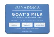Sunaroma Goat's Milk W/ Shea Butter & Manuka Honey Soap (8 Ounce)