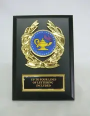 LAMP OF KNOWLEDGE 5 X 7 LAMP OF LEARNING PLAQUE