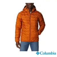 在飛比找PChome24h購物優惠-Columbia哥倫比亞 男款-保暖650羽絨連帽外套-深棕