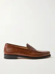 [Gabriela Hearst] Gabriela Hearst - Seren Quartz-embellished Leather Loafers - Brown - IT39 IT 39 Brown