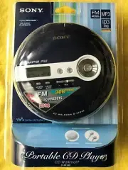 Sony D-NF340 CD Walkman MP3 FM Digital Tuner with Remote Control (NEW)