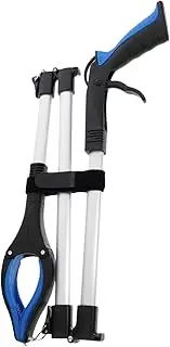 ABOOFAN Expandable Reaching Tool for Seniors Foldable Garbage Picker with Comfortable Non Slip Grip Lightweight Trash Grabber for Easy Pickup Compact Design for Convenient Storage