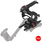 JTZ DP30 Camera Film Cage Baseplate +Top Handle For Blackmagic USRA MINI 4K 4.6K